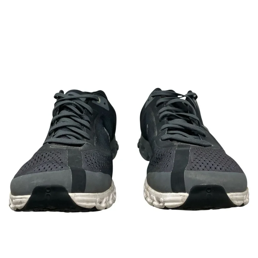On Running Sneakers Mens 8.5 Cloudflow Black Asphalt Helion Athletic‎ 35.99238